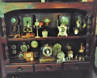 Display shelf and clocks (items sold separately)