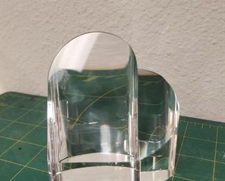 RC9065 Steuben Glass Crystal Heart Paperweight Designed by James Carpenter https://www.ebay.com/str/agesagoestatesales