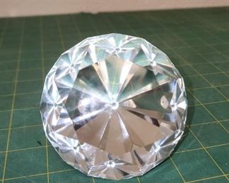 RC9070 Tiffany Company Clear Crystal Glass Diamond Prism Paperweight https://www.ebay.com/str/agesagoestatesales