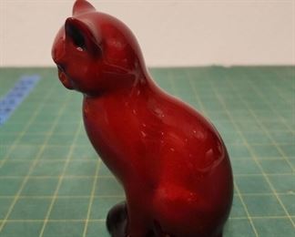 RC9028 Royal Doulton Flambe Cat Made in England https://www.ebay.com/str/agesagoestatesales