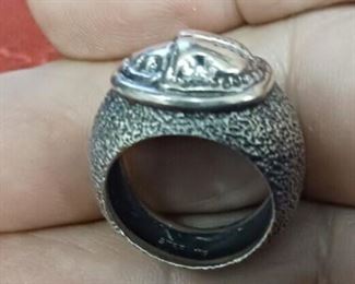 JM3111 VINTAGE STERLING SILVER SIZE 6.5  RING BY MIGNON FAGET NEW ORLEANS  https://www.ebay.com/str/agesagoestatesales