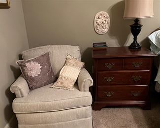 Bedroom chair available for presale