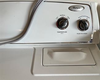 Whirlpool electric dryer $200