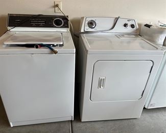 Whirlpool washer $150, and whirlpool dryer $200