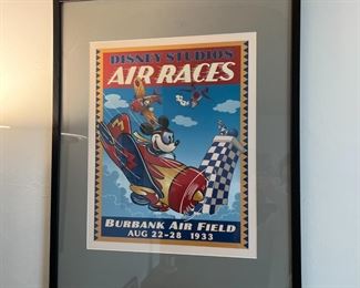 One of the framed pieces in the house.