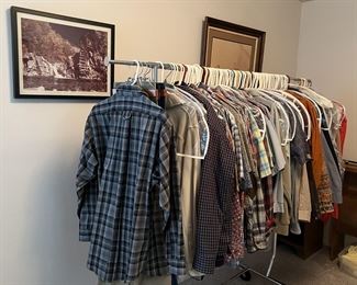 In case you wanted a closer look at the clothes rack, here it is.