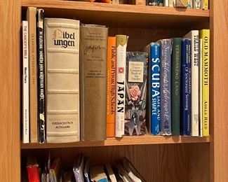 Vintage books from last 100 years, some from Holland