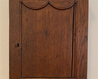 Antique Dutch Oak wall cabinet
