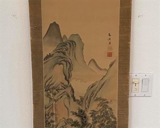 Asian wall hanging
