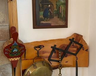 Unusual brass & copper items from Holland