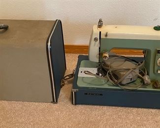 Retro Hitachi sewing machine 