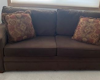 Brown sofa 
