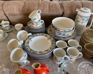 Mikasa Intaglio dishes-Garden Harvest