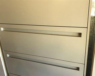 I have about 4-5 very large metal file  cabinets 