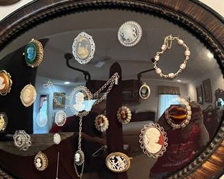 Cameo Collection in Convex Bubble Glass Frame