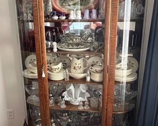 Several gorgeous antique China Cabinets