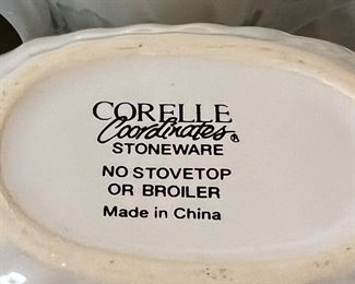 Corelle Coordinates Stoneware