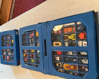 Matchbox Superfast Deluxe Collectors Case full of cars