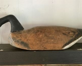 Vintage Carved Goose Decoy