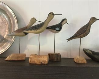 Antique Shore Birds