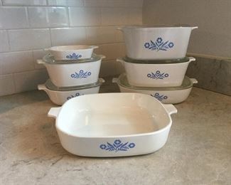 Vintage Corning Ware Cornflower Blue