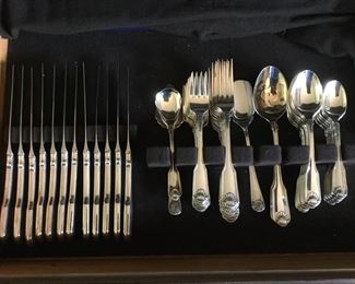 Service for 12 Oneida Community Stainless     Pattern:  Silver Shell