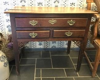 Vintage 3 Drawer Entry Cabinet