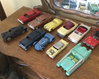 Vintage Metal Toy Cars