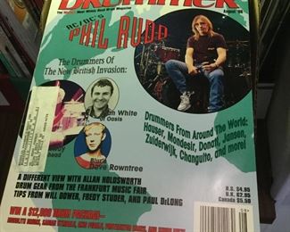 Lots of Modern Drummer Magazines