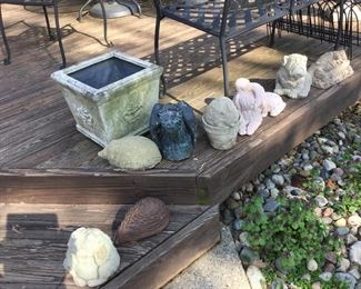 Concrete Garden Animals 