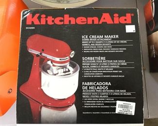 NIB Kitchen Aid  7 Qt Bowl-Lift Stand Mixer 1.3 HP purchased from William Sonoma