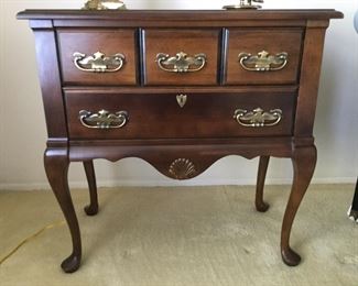 Chippendale Style 2 Drawer Cabinet