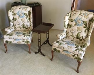 Wing Back Chairs Custom Upholstery