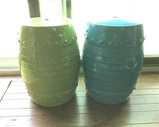 18" Tall Ceramic Plant Stands