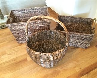 Wicker Decorative Baskets