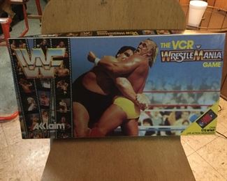 The VCR Wrestle Mania Game