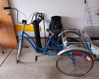 Vintage Schwinn adult tricycle 3 speed