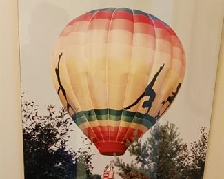 Hot air balloon art