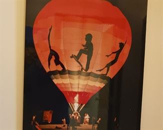 Hot air balloon art