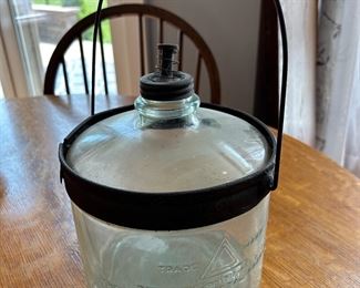 Antique Kerosene Stove Fuel Jar