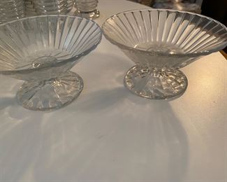 Manhattan Clear Ice Cream or Sherbet Dishes