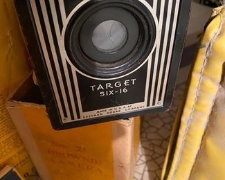 Vintage Brownie Target Camera/Box