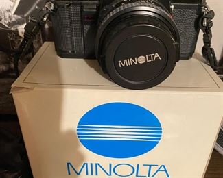 Minolta X 570 35 mm Camera with Box
