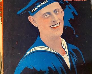 Vintage Sheet Music. .even though he is creepy Great Graphics! 