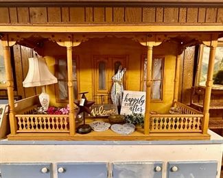 One of several dollhouses.