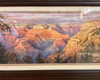 Grand Canyon scene by E. Sheppard.