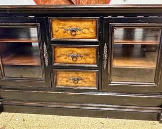 Armoire, base.  With top half shown in previous picture, stands over eight feet tall.