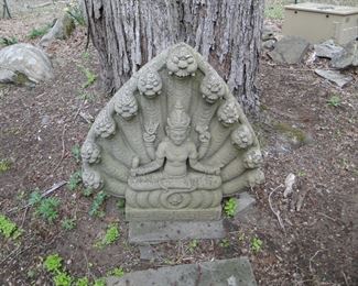Vishnu cement statue $500