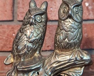 Brass Owls
