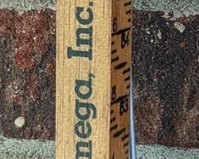 Large Wooden Square Measuring Stick